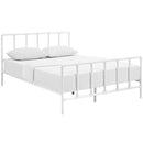  Modway Furniture Dower Queen Platform Bed MOD-5437-WHI IMAGE 2