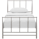 Modway Furniture Estate Twin Platform Bed MOD-5480-GRY IMAGE 1