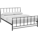  Modway Furniture Estate Queen Platform Bed MOD-5482-BRN IMAGE 2