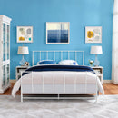 Modway Furniture Estate King Platform Bed MOD-5483-WHI IMAGE 5