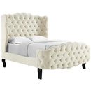  Modway Furniture Violette Queen Upholstered Platform Bed MOD-5804-IVO IMAGE 2