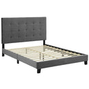  Modway Furniture Melanie Twin Upholstered Platform Bed MOD-5805-GRY IMAGE 4
