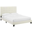 Modway Furniture Melanie Twin Fabric Platform Bed MOD-5805-IVO IMAGE 2