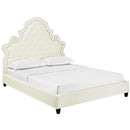  Modway Furniture Valentina Queen Upholstered Platform Bed MOD-5808-IVO IMAGE 2