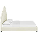  Modway Furniture Valentina Queen Upholstered Platform Bed MOD-5808-IVO IMAGE 3