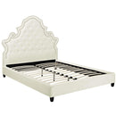  Modway Furniture Valentina Queen Upholstered Platform Bed MOD-5808-IVO IMAGE 4