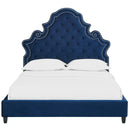  Modway Furniture Valentina Queen Upholstered Platform Bed MOD-5808-NAV IMAGE 1