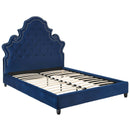  Modway Furniture Valentina Queen Upholstered Platform Bed MOD-5808-NAV IMAGE 4