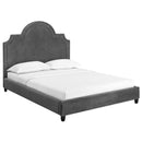  Modway Furniture Primrose Queen Upholstered Platform Bed MOD-5812-GRY IMAGE 2