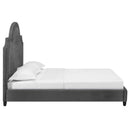  Modway Furniture Primrose Queen Upholstered Platform Bed MOD-5812-GRY IMAGE 3
