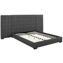  Modway Furniture Sierra Queen Upholstered Platform Bed MOD-5818-GRY IMAGE 4