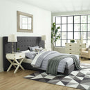  Modway Furniture Sierra Queen Upholstered Platform Bed MOD-5818-GRY IMAGE 5
