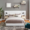Modway Furniture Sierra Queen Fabric Platform Bed MOD-5818-WHI IMAGE 5