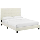  Modway Furniture Melanie Full Upholstered Platform Bed MOD-5819-IVO IMAGE 2