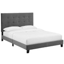  Modway Furniture Melanie Queen Upholstered Platform Bed MOD-5822-GRY IMAGE 2