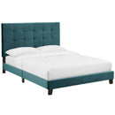  Modway Furniture Melanie King Upholstered Platform Bed MOD-5823-SEA IMAGE 2