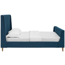  Modway Furniture Aubree Queen Upholstered Platform Bed MOD-5824-AZU IMAGE 3
