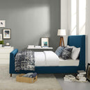  Modway Furniture Aubree Queen Upholstered Platform Bed MOD-5824-AZU IMAGE 5