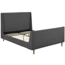  Modway Furniture Aubree Queen Upholstered Platform Bed MOD-5824-GRY IMAGE 4