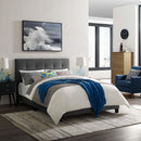  Modway Furniture Amira Full Upholstered Platform Bed MOD-5859-GRY IMAGE 5
