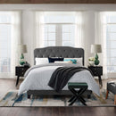  Modway Furniture Amelia King Upholstered Platform Bed MOD-5865-GRY IMAGE 5