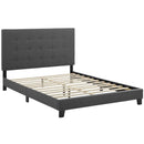 Modway Furniture Melanie Twin Upholstered Platform Bed MOD-5877-GRY IMAGE 4