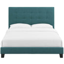 Modway Furniture Melanie Twin Upholstered Platform Bed MOD-5877-TEA IMAGE 1