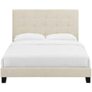  Modway Furniture Melanie Full Upholstered Platform Bed MOD-5878-BEI IMAGE 1