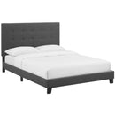  Modway Furniture Melanie Full Upholstered Platform Bed MOD-5878-GRY IMAGE 2