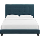 Modway Furniture Melanie Queen Upholstered Platform Bed MOD-5879-AZU IMAGE 1