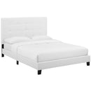 Modway Furniture Melanie Queen Upholstered Platform Bed MOD-5879-WHI IMAGE 2