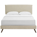  Modway Furniture Amaris Queen Upholstered Platform Bed MOD-5904-BEI IMAGE 1