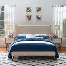  Modway Furniture Amaris Queen Upholstered Platform Bed MOD-5904-BEI IMAGE 5