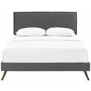  Modway Furniture Amaris Queen Upholstered Platform Bed MOD-5904-GRY IMAGE 1