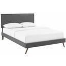  Modway Furniture Amaris Queen Upholstered Platform Bed MOD-5904-GRY IMAGE 2