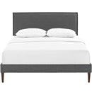 Modway Furniture Amaris Full Upholstered Platform Bed MOD-5907-GRY IMAGE 1