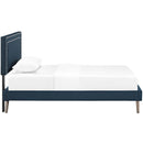  Modway Furniture Virginia Twin Upholstered Platform Bed MOD-5911-AZU IMAGE 3