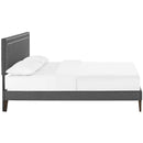  Modway Furniture Virginia Full Upholstered Platform Bed MOD-5921-GRY IMAGE 3