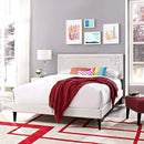  Modway Furniture Ruthie Queen Upholstered Platform Bed MOD-5938-WHI IMAGE 5