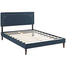 Modway Furniture Ruthie King Upholstered Platform Bed MOD-5941-AZU IMAGE 4