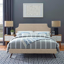  Modway Furniture Corene Queen Upholstered Platform Bed MOD-5947-BEI IMAGE 5