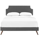 Modway Furniture Corene Queen Upholstered Platform Bed MOD-5947-GRY IMAGE 1