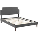 Modway Furniture Corene King Upholstered Platform Bed MOD-5957-GRY IMAGE 4
