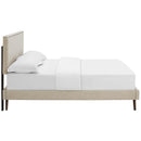  Modway Furniture Macie Queen Upholstered Platform Bed MOD-5963-BEI IMAGE 3