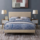  Modway Furniture Macie Queen Upholstered Platform Bed MOD-5963-BEI IMAGE 5