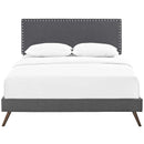 Modway Furniture Macie Queen Upholstered Platform Bed MOD-5963-GRY IMAGE 1
