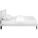 Modway Furniture Macie King Upholstered Platform Bed MOD-5964-WHI IMAGE 3