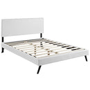 Modway Furniture Macie King Upholstered Platform Bed MOD-5964-WHI IMAGE 4