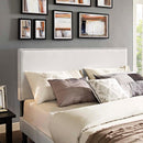 Modway Furniture Macie King Upholstered Platform Bed MOD-5964-WHI IMAGE 6