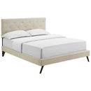 Modway Furniture Tarah Queen Upholstered Platform Bed MOD-5979-BEI IMAGE 2